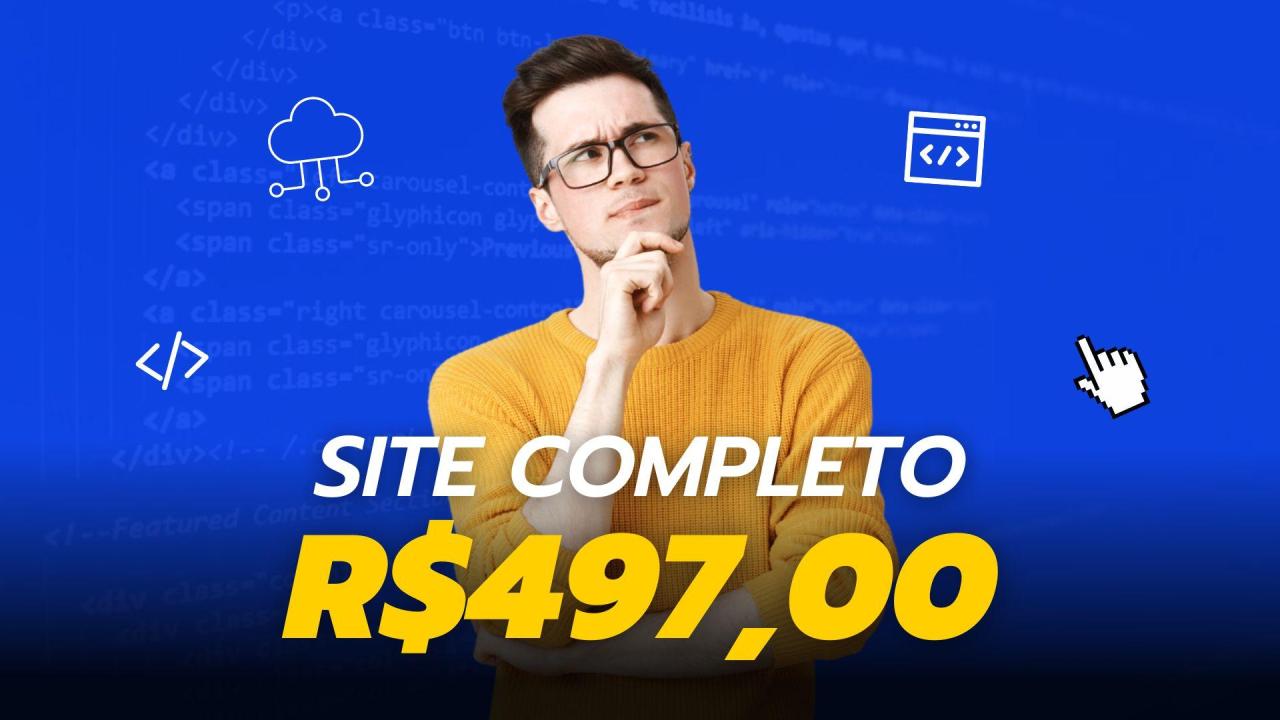 Site Completo por Apenas R$ 497,00!